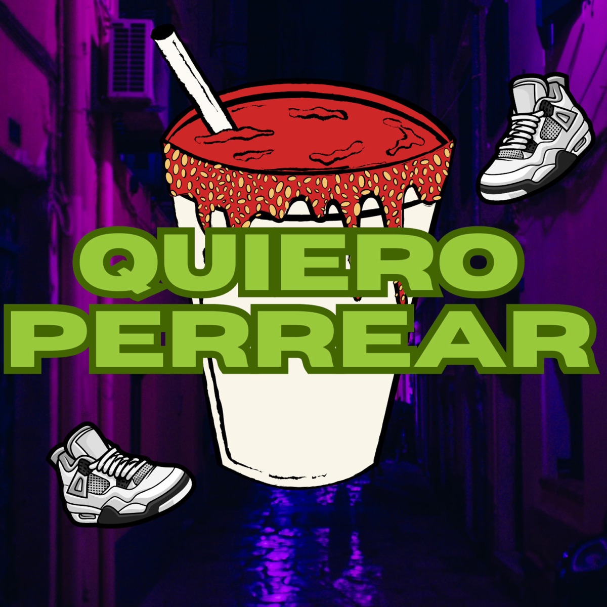 QUIERO PERREAR - Single by DJ VECTOR album cover