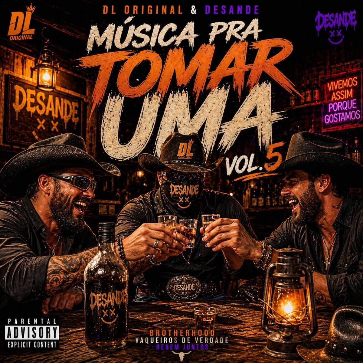 MUSICA PRA TOMAR UMA, Vol. 5 - EP by DL Original & DESANDE album cover