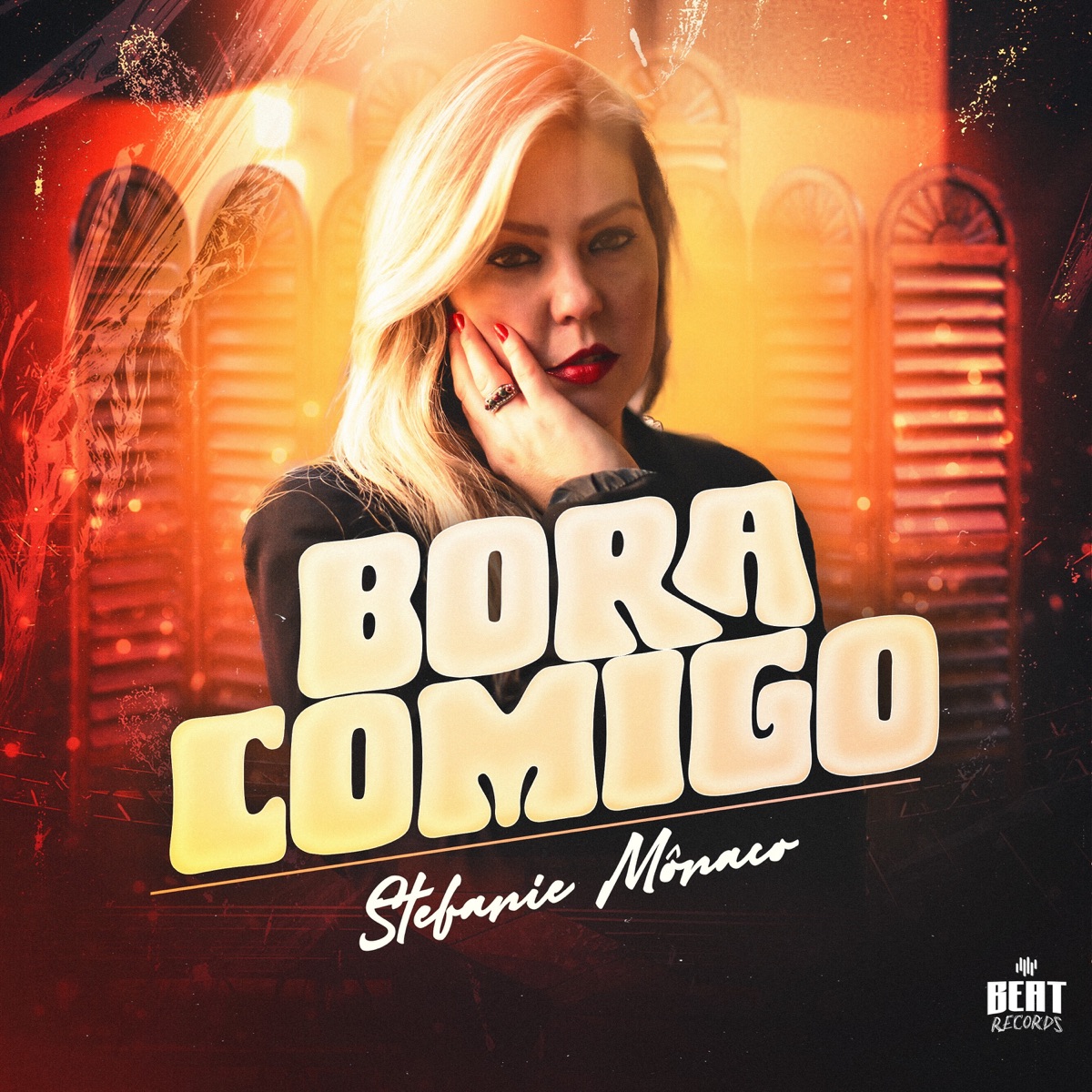 Bora Comigo - Single by Stefanie Mônaco album cover