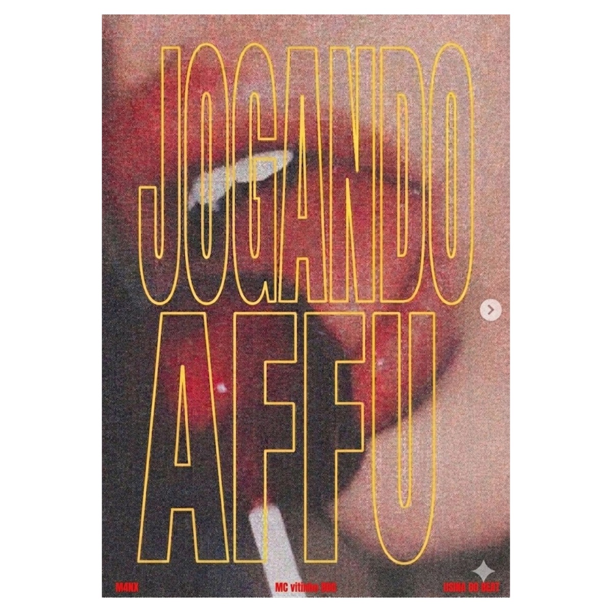 JOGANDO AFFU - Single by M4NX & MC vitinho BDG album cover