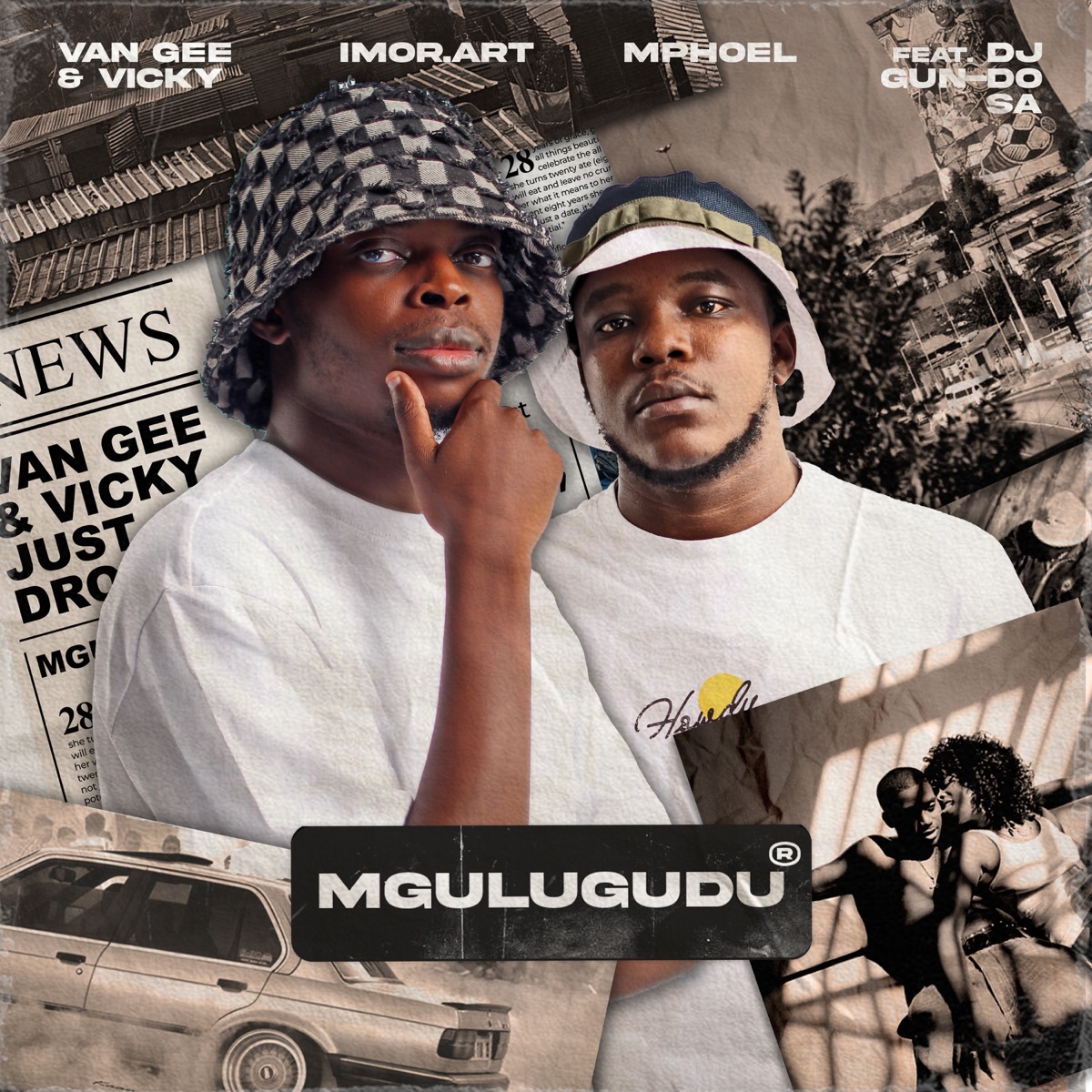 Mgulugudu (feat. DJ Gun-Do SA) - Single by Van Gee & Vicky, Imor.art & MphoEL album cover