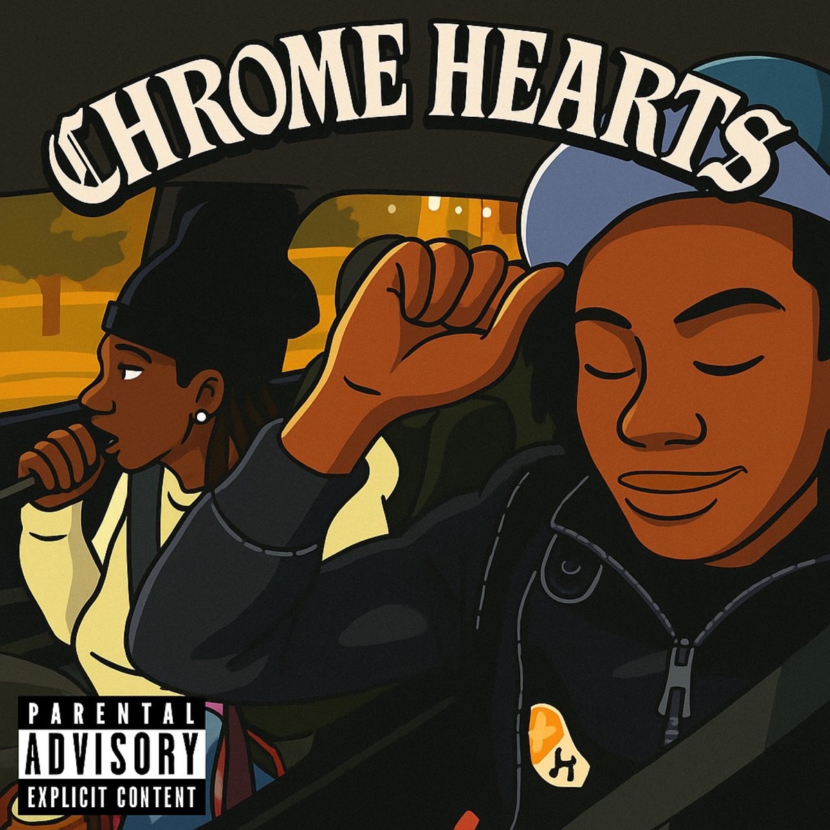 Chrome Hearts (feat. Feinforpesos) - Single by 1jaayo album cover