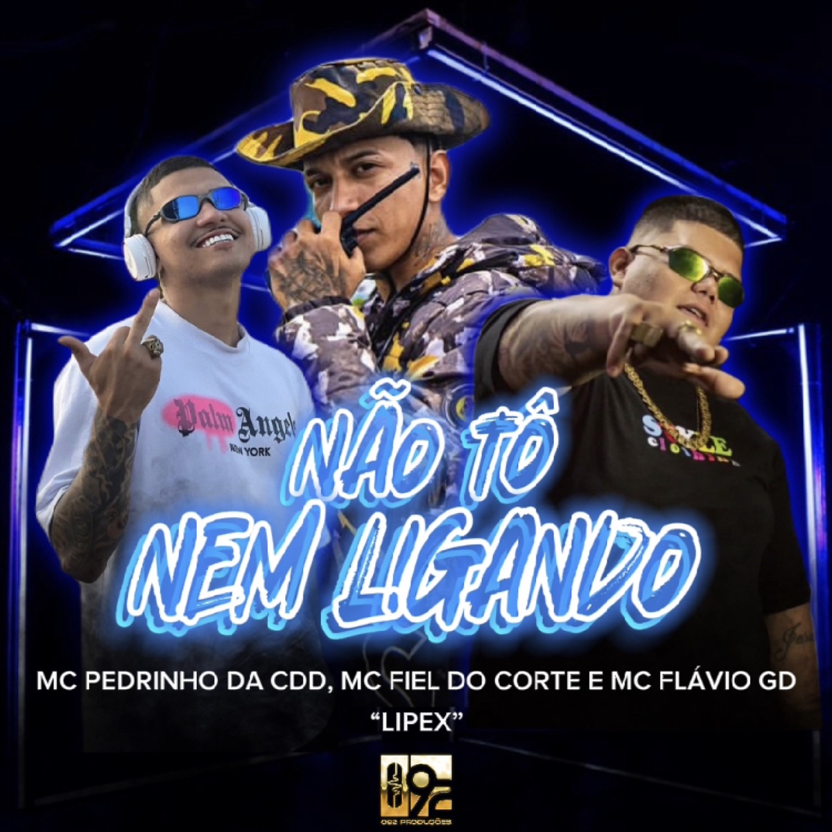 Não To Nem Ligando (feat. MC Flávio GD) - Single by MC Pedrinho da CDD, MC Fiel do Corte & Lipexx album cover