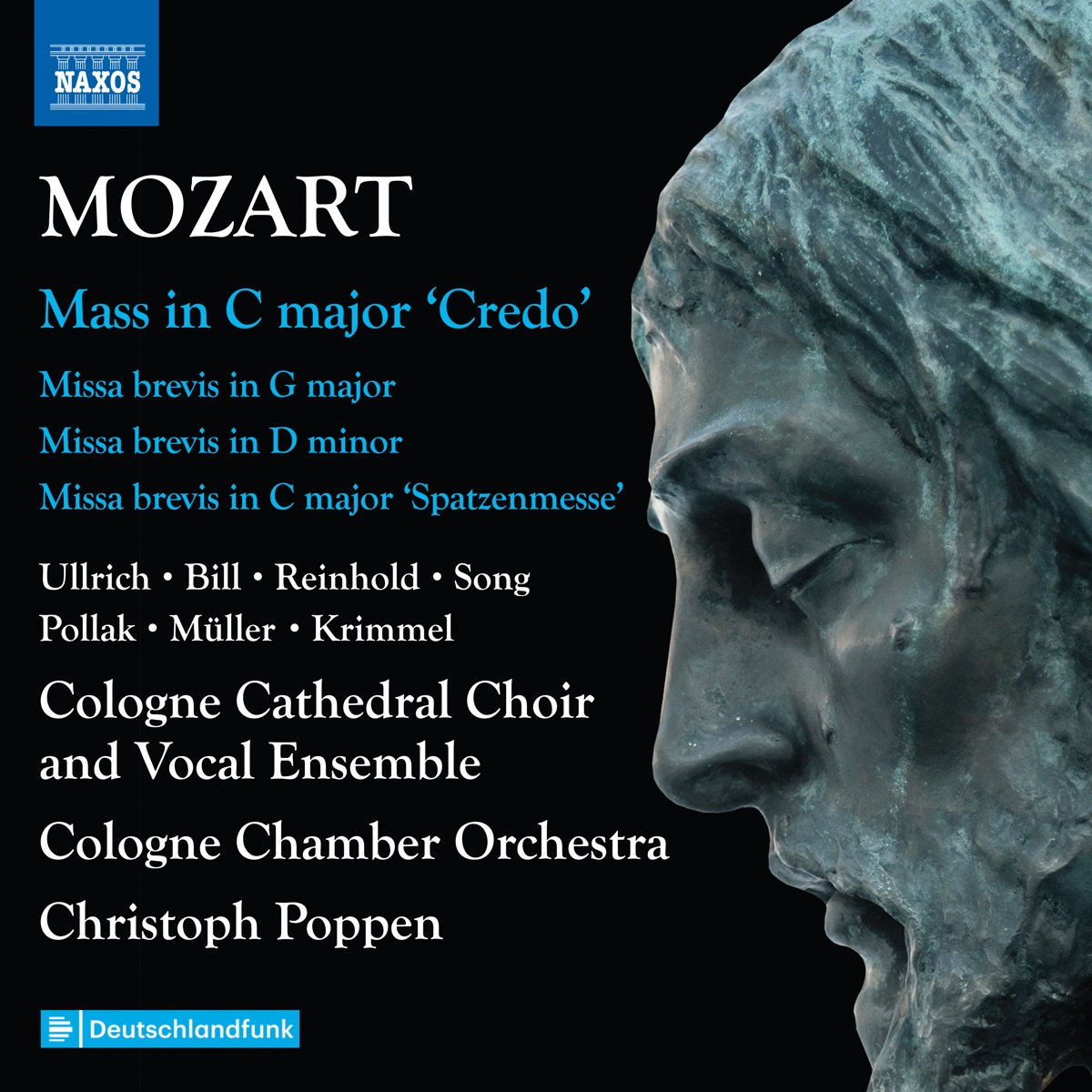 Mozart: Complete Masses, Vol. 6 by Cologne Cathedral Choir, Cologne Cathedral Vocal Ensemble, Cologne Chamber Orchestra & Christoph Poppen album cover