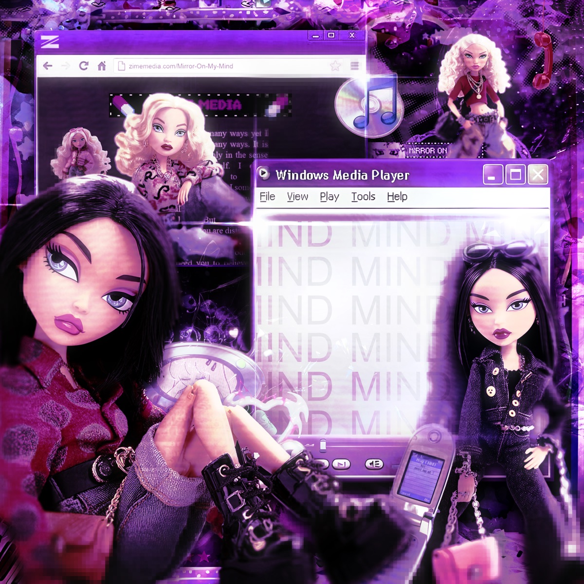 Mirror On My Mind - Single by babydxll & Jxndro album cover
