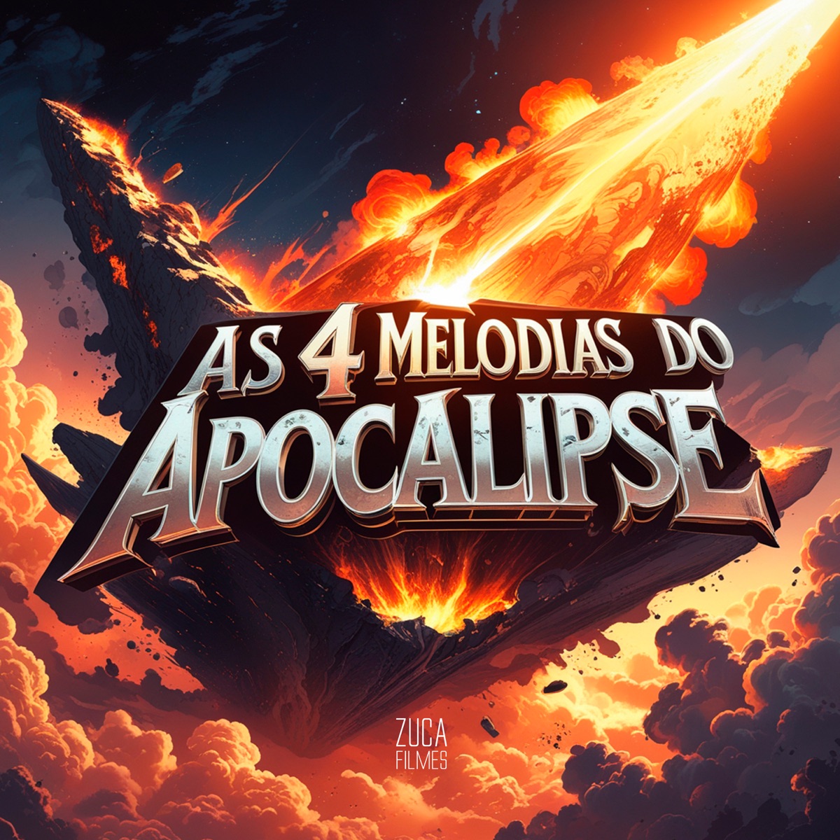 As 4 Melodias do Apocalipse - Single by DJ GUI DA 011 album cover