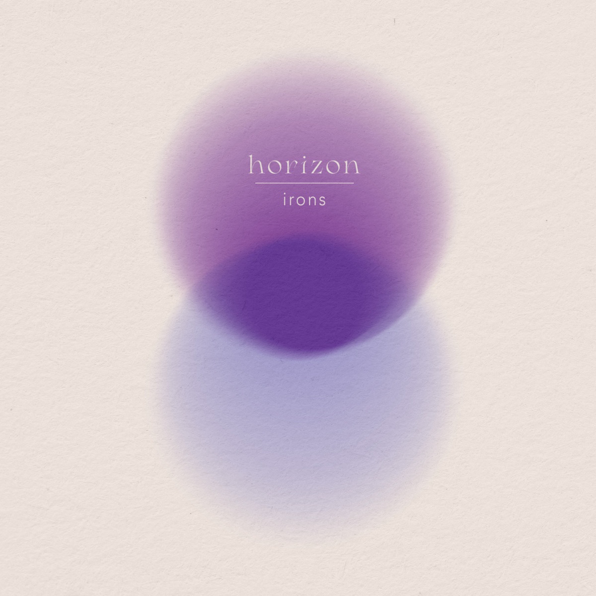 horizon - EP by irons album cover