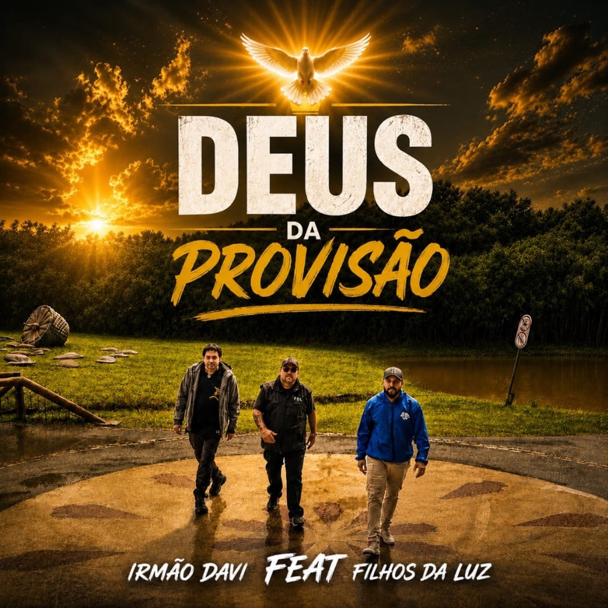 Deus da Provisão (feat. Filhos da Luz) - Single by Irmão Davi album cover
