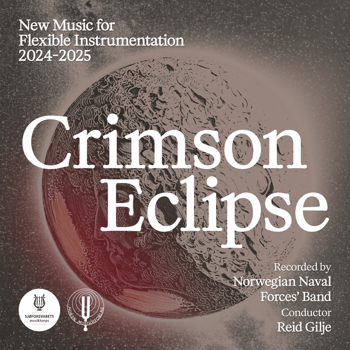 Crimson Eclipse - New Music for Flexible Instrumentation 2024-2025 by Reid Gilje & Norwegian Naval Forces' Band album cover