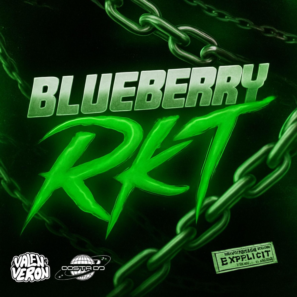 BLUE BERRIES RKT (feat. CostaDJ) - Single by Valen Veron album cover