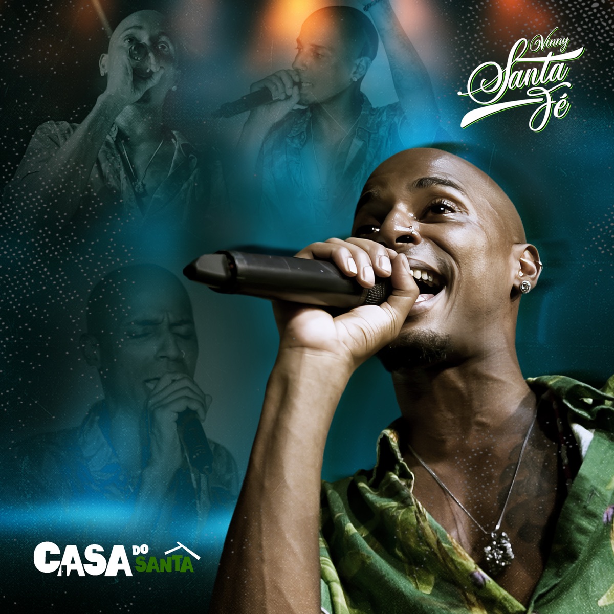 Casa Do Santa (Ao Vivo) by Vinny Santa Fé album cover
