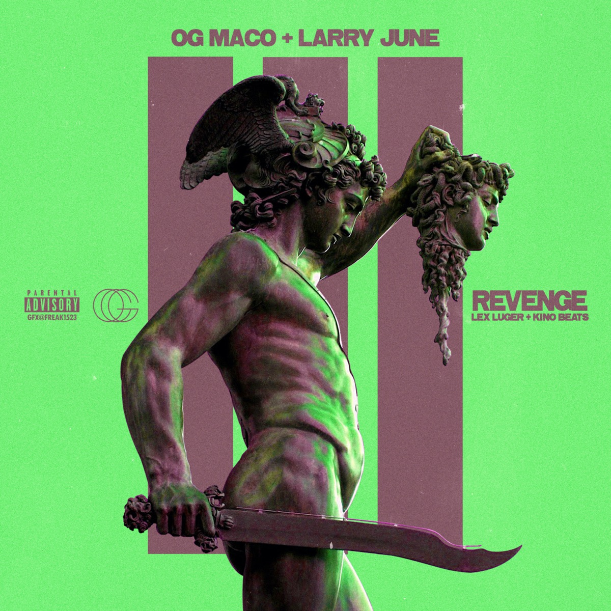 Revenge (feat. Larry June) - Single by Kino Beats & OG Maco album cover artwork