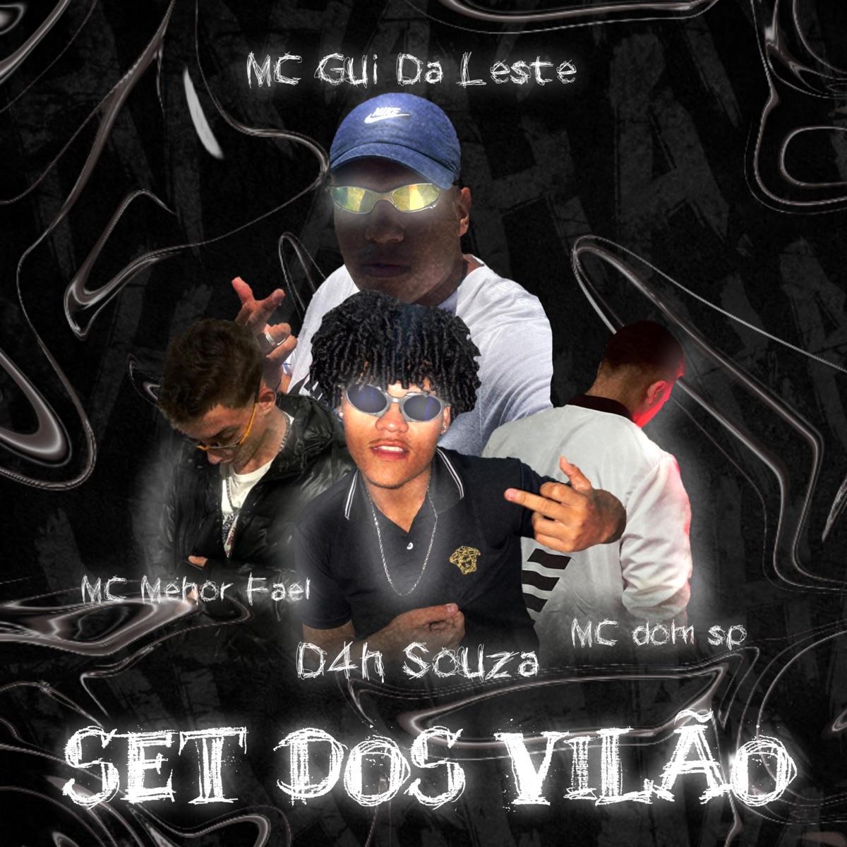 Set dos Vilão (feat. Luizyn) - Single by D4n Souza, Mc dom sp, Mc Gui Da Leste & Mc Menor Fael album cover