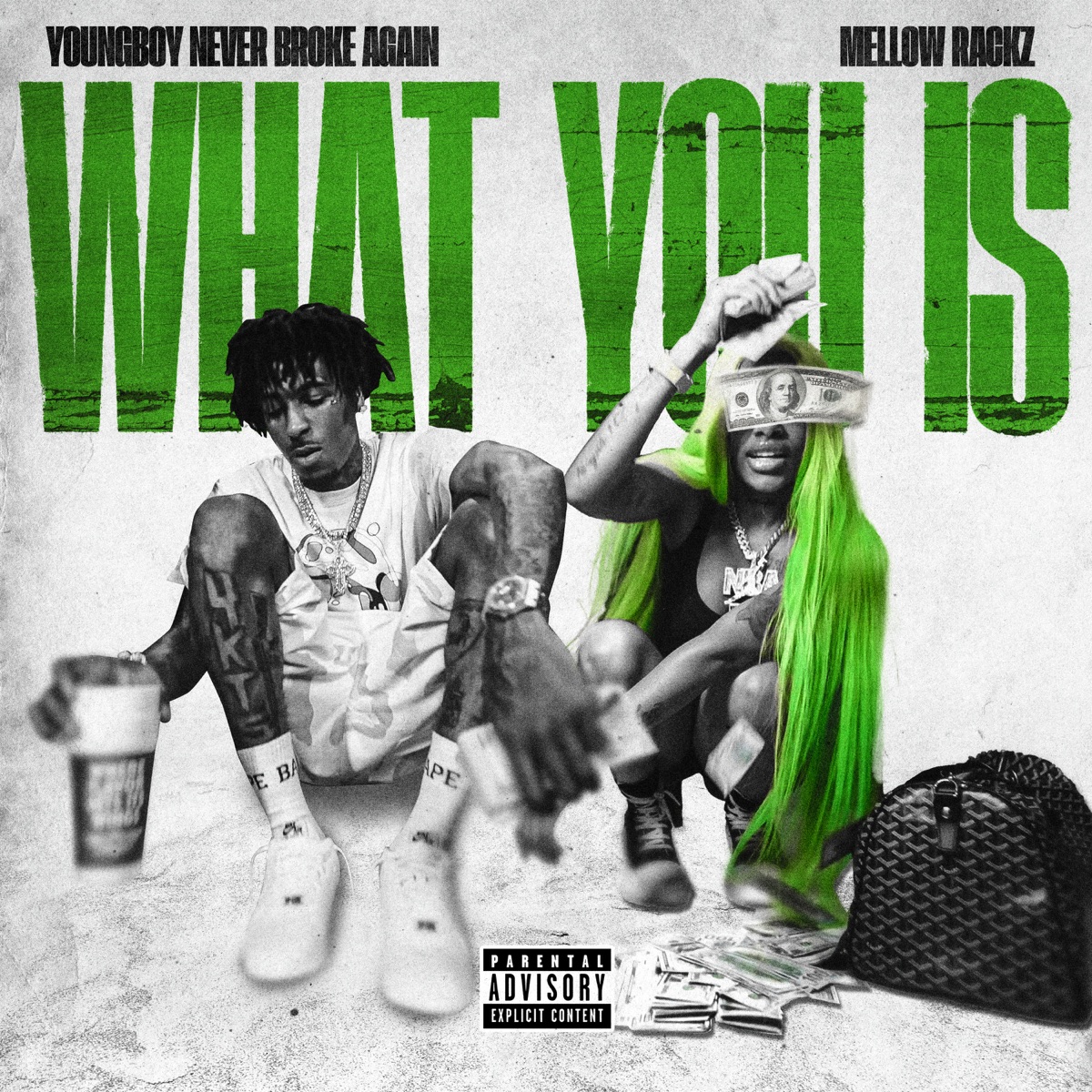 What You Is - Single by YoungBoy Never Broke Again & Mellow Rackz album cover artwork