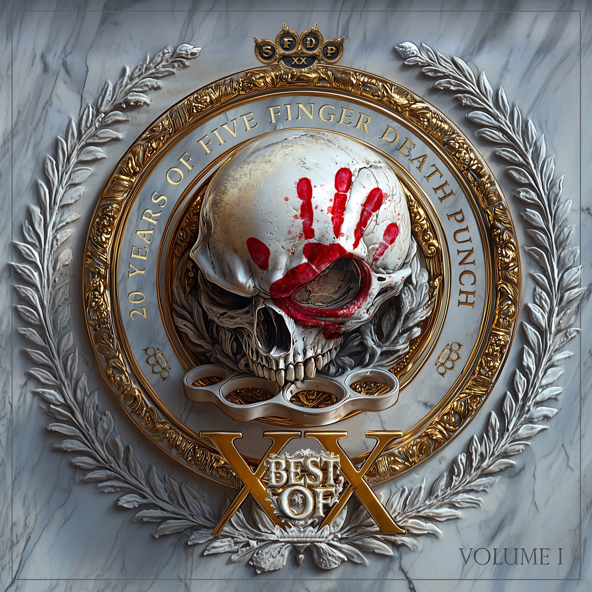 BEST OF (Volume 1) by Five Finger Death Punch album cover