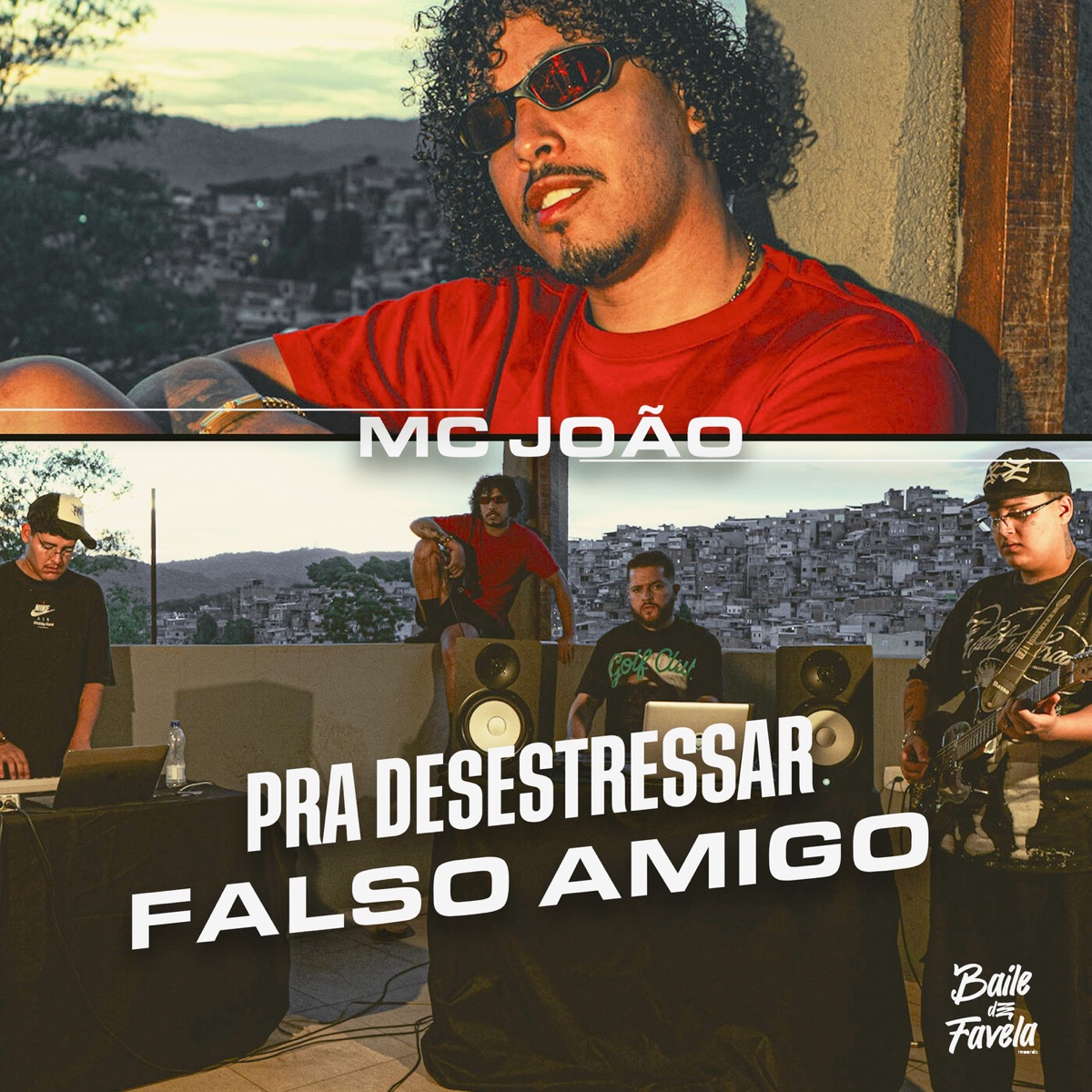 Pra Desestressar/Falso Amigo - Single by Mc João album cover