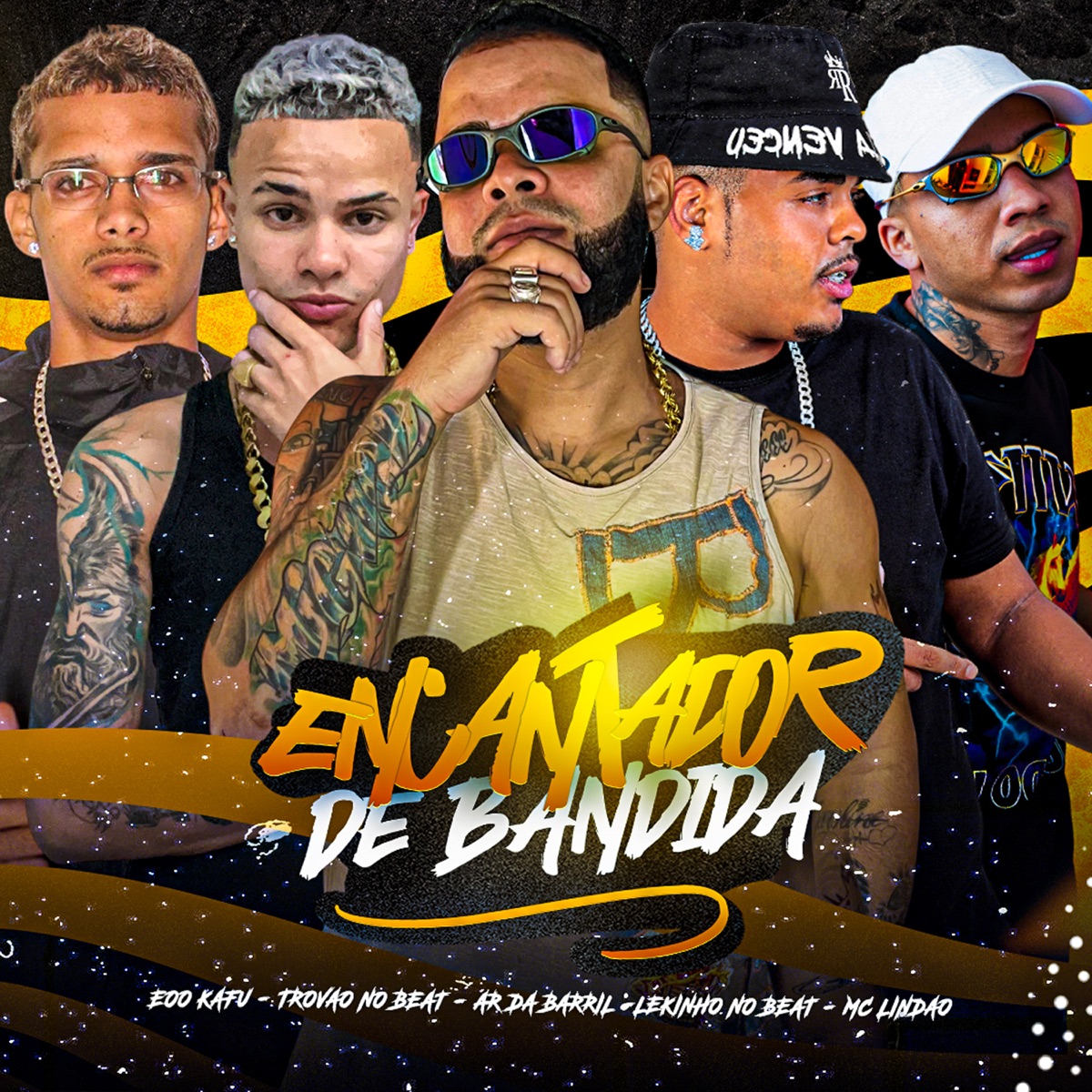 Encantador de Bandida (feat. Lekinho no Beat & Eoo kafu) - Single by Ar da barril, Trovão no Beat & Mc Lindão album cover