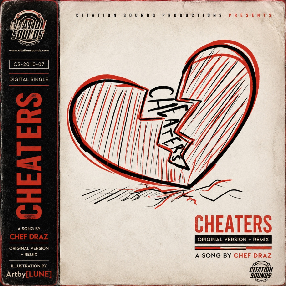 Cheaters (Even I Know) - Single by Chef Draz & Citation Sounds album cover