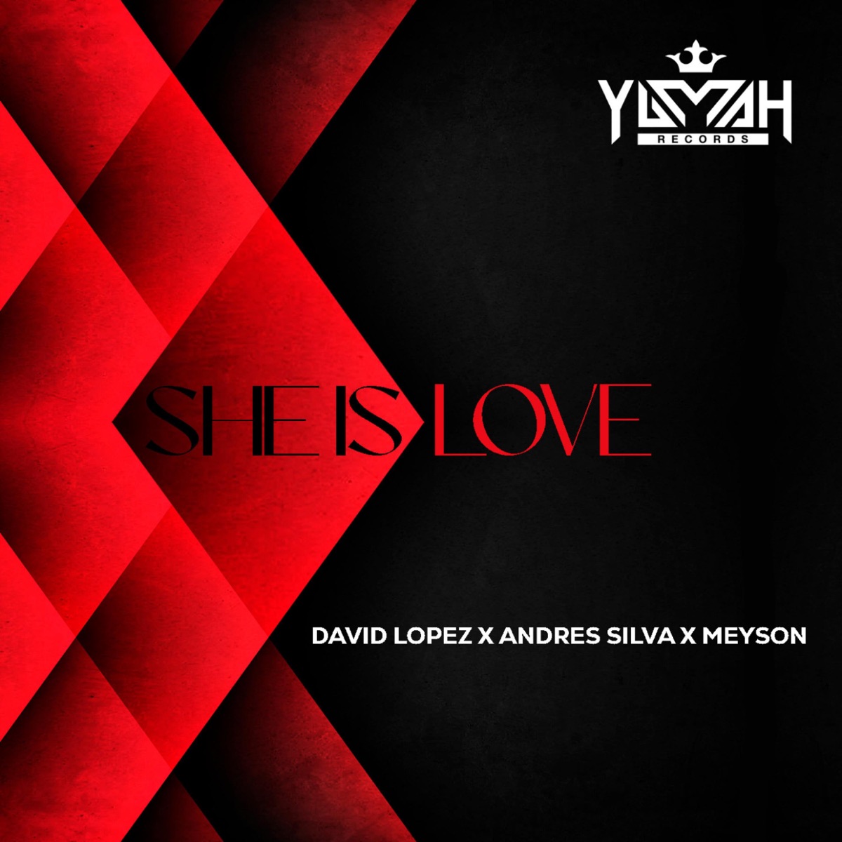 She Is Love - Single by David Lopez, Andres Silva & Meyson album cover