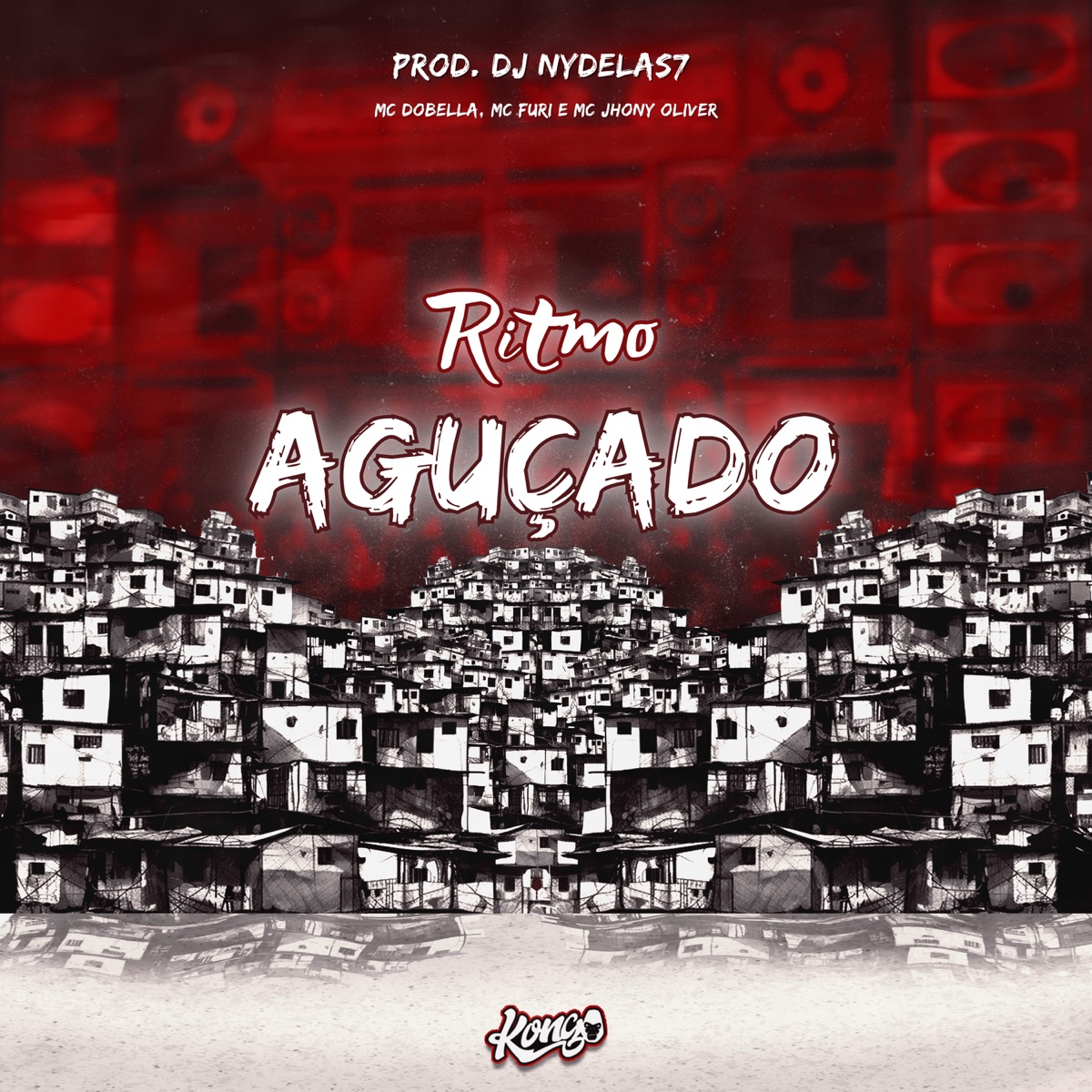 Ritmo Aguçado (feat. DJ Nydelas7) - Single by Mc Dobella, MC FURI & MC Jhony Oliver album cover