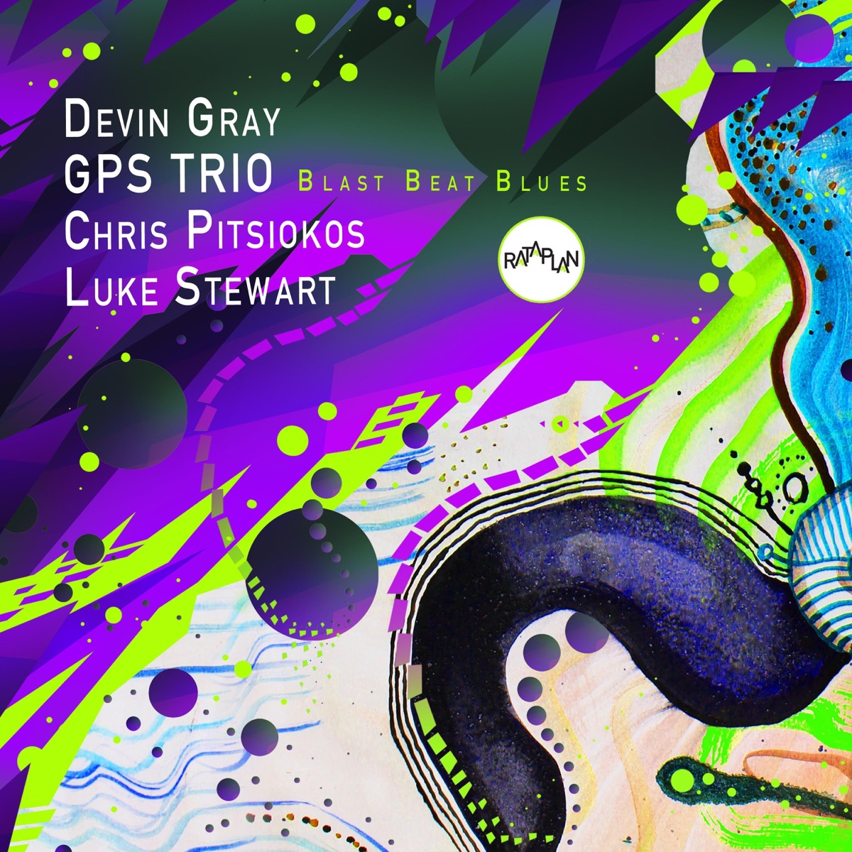 GPS Trio Blast Beat Blues - EP by Devin Gray album cover