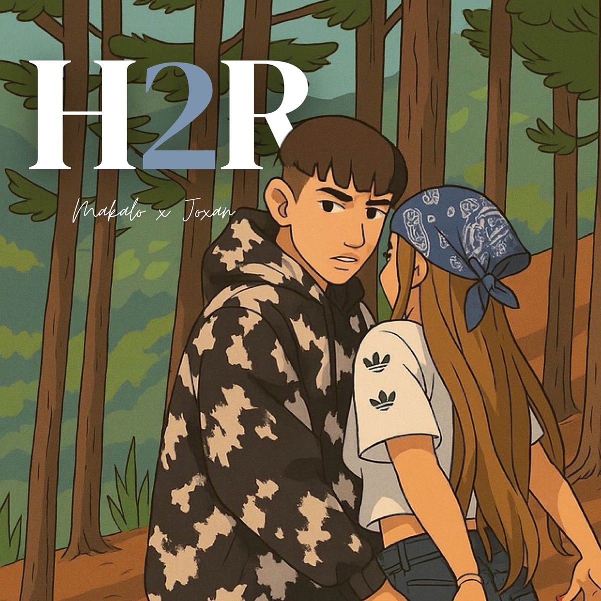H2R - Single by Makalo & Joxan album cover