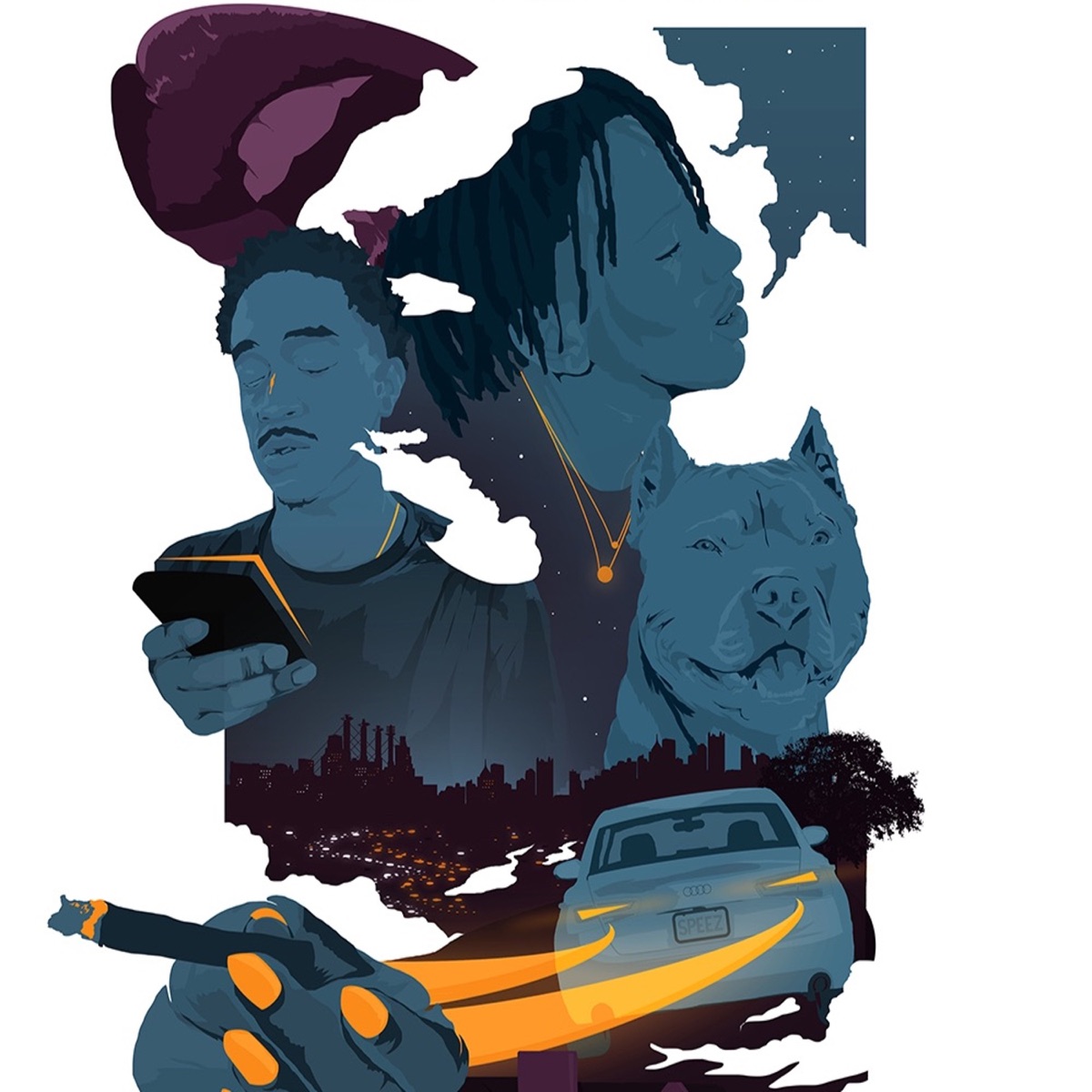 THE SPEEZ by RileyPnP & Munchie$ album cover