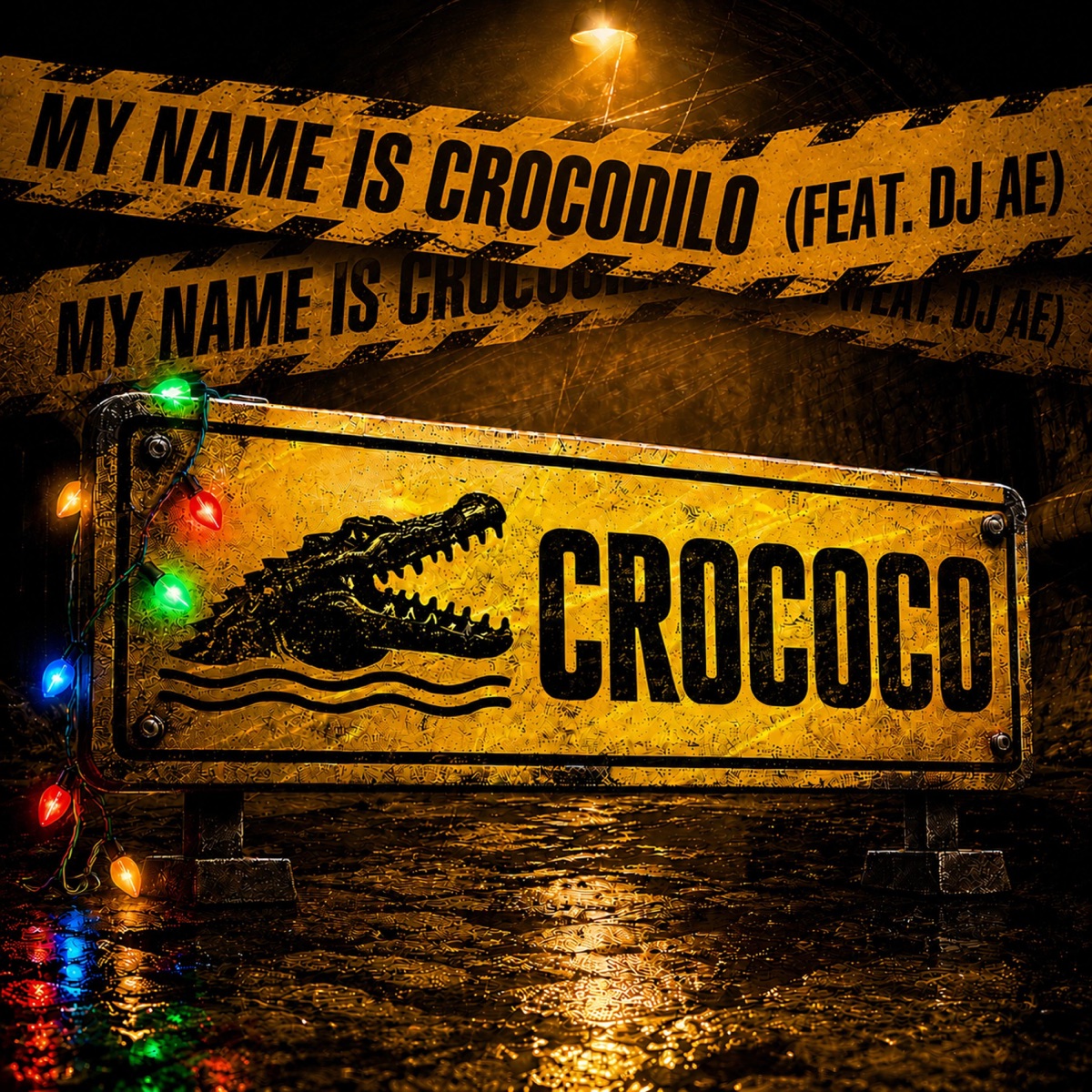 My Name Is Crocodilo (Official Remix) - Single by CROCOCO & DJ Ae album cover