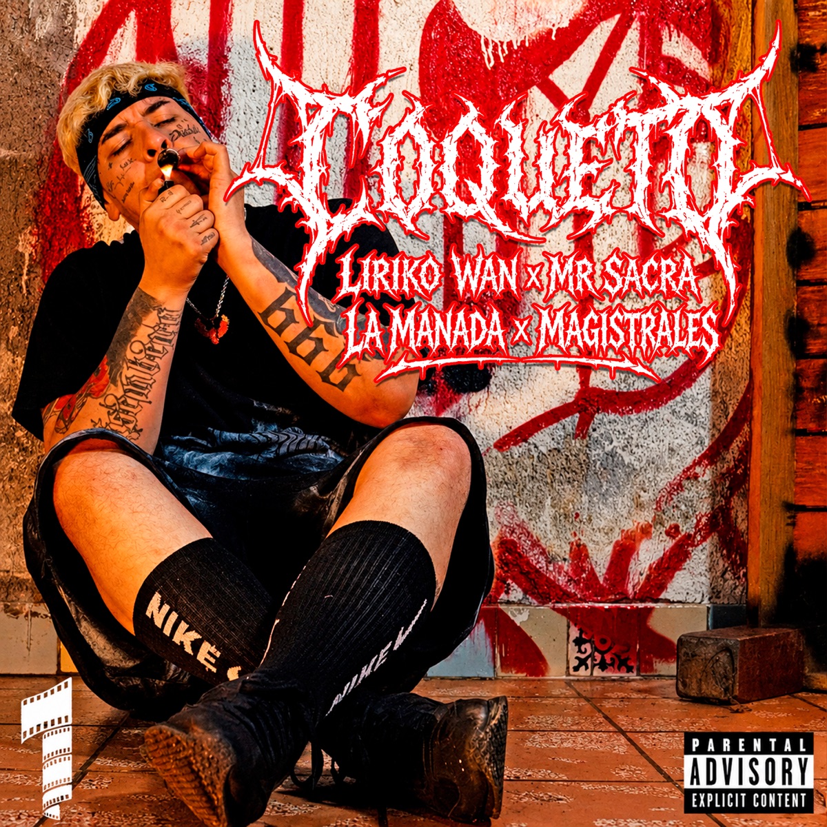 Coqueto - Single by Liriko Wan, Mr Sacra, La Manada & Magistrales album cover