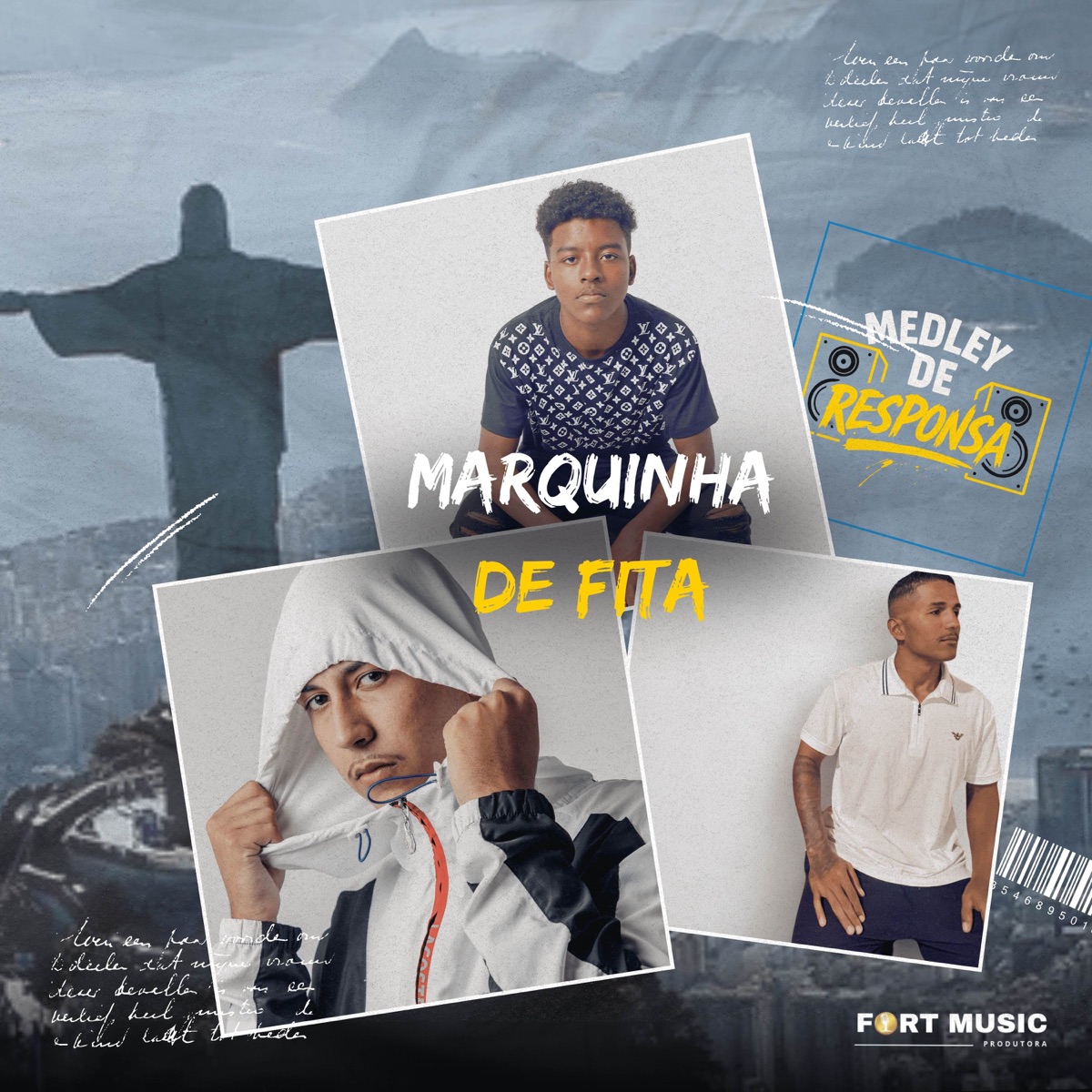 Marquinha de Fita - Single by Mc Pablito, MC Franco, DJ Faveliano & MC DYBALA album cover