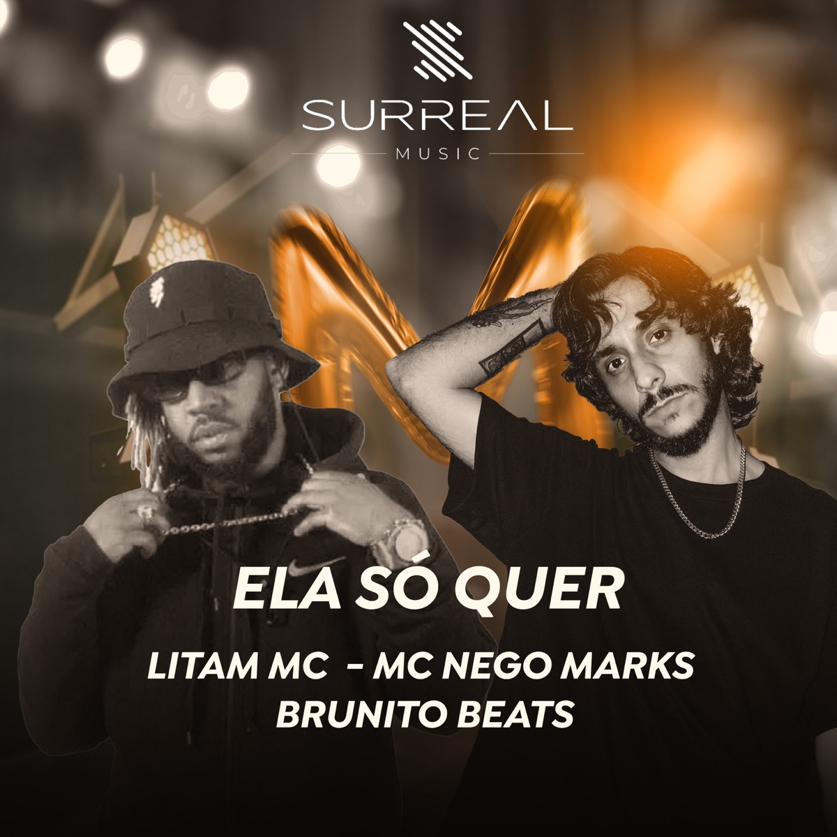 Ela só quer - Single by Litam MC, Mc Nego Marks & Brunito Beats album cover