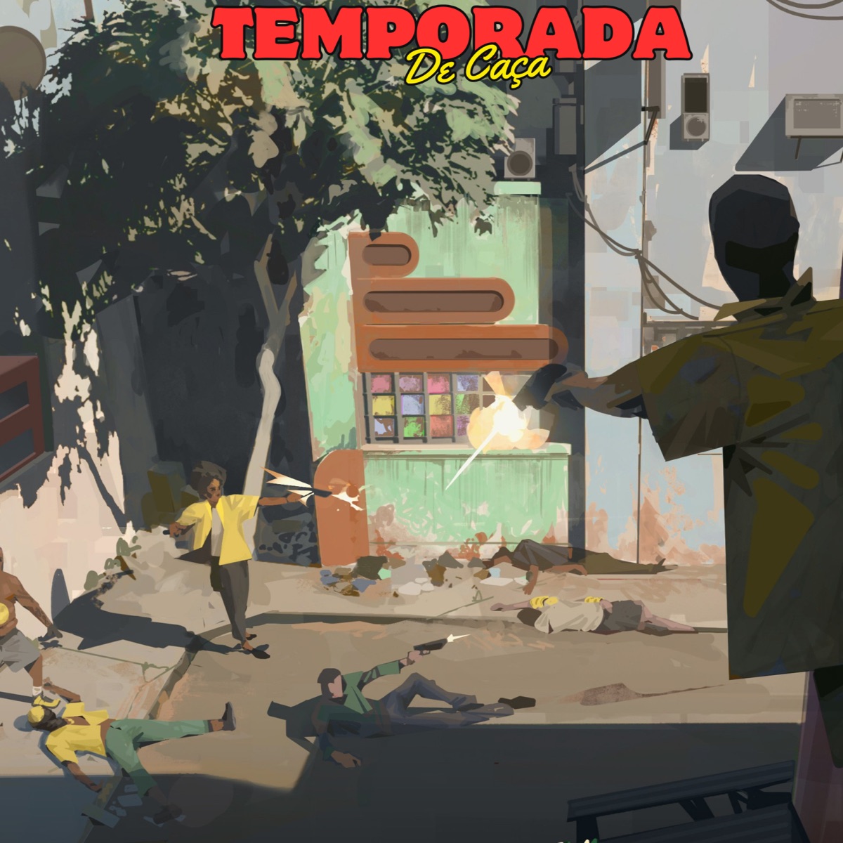Temporada de Caça - EP by NeverSobrioBoy TK, imoral.og & Puyol MC album cover