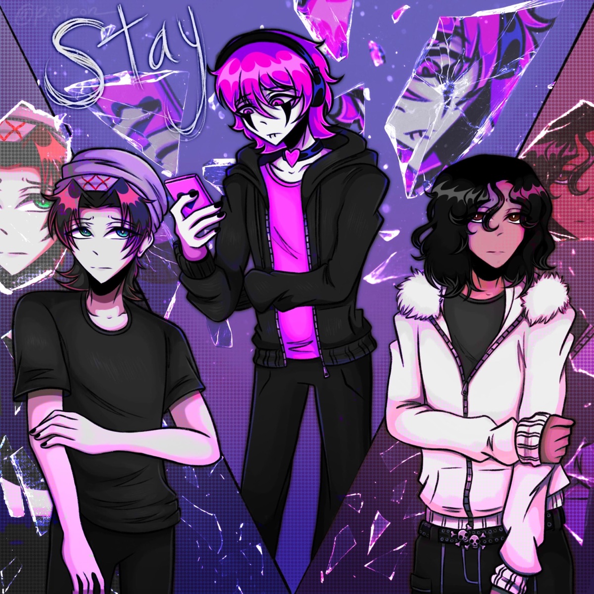 Stay! (feat. hoshie star) - Single by prvttyscrzz & 444pluto album cover