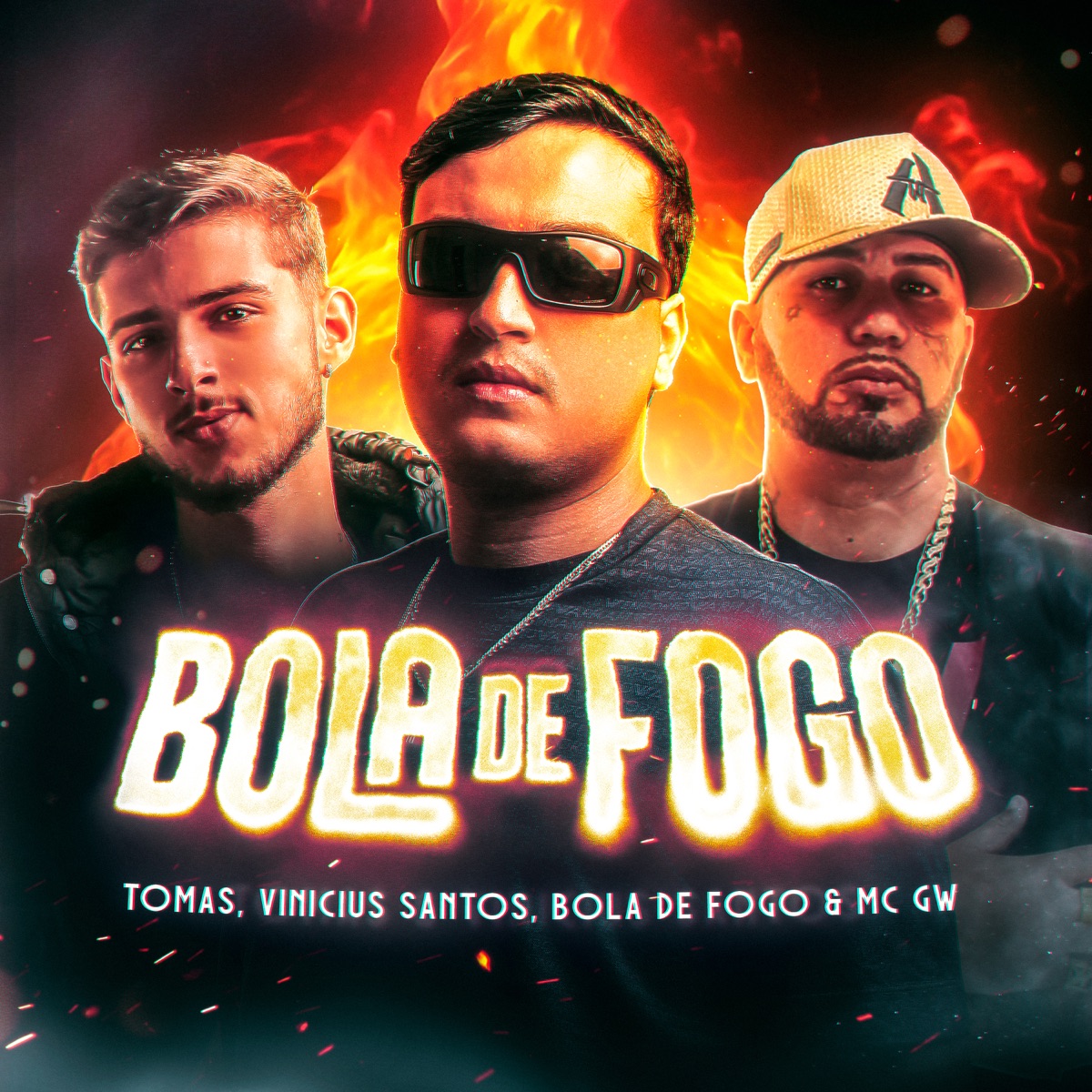 Bola de Fogo - Single by TOMAS, Vinicius Santos dj, Bola De Fogo & Mc Gw album cover