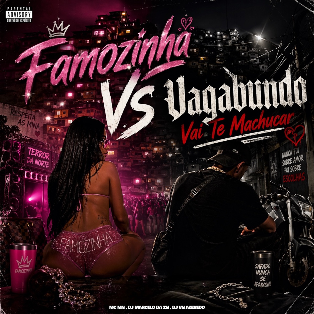 Famozinha Vs Vagabundo Vai Te Machucar (feat. Mc Gw) - Single by VN Azevedo, Dj Marcelo da Zn & MC MN album cover