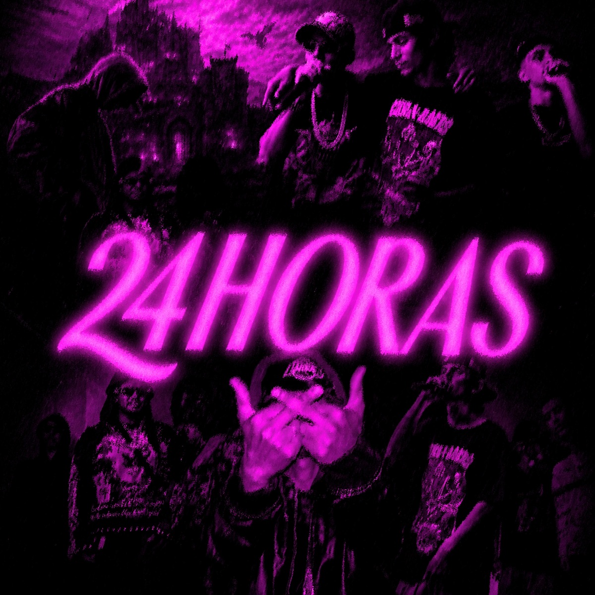 #24HORAS. (feat. AntiSociety!) - Single by snowthekidd album cover