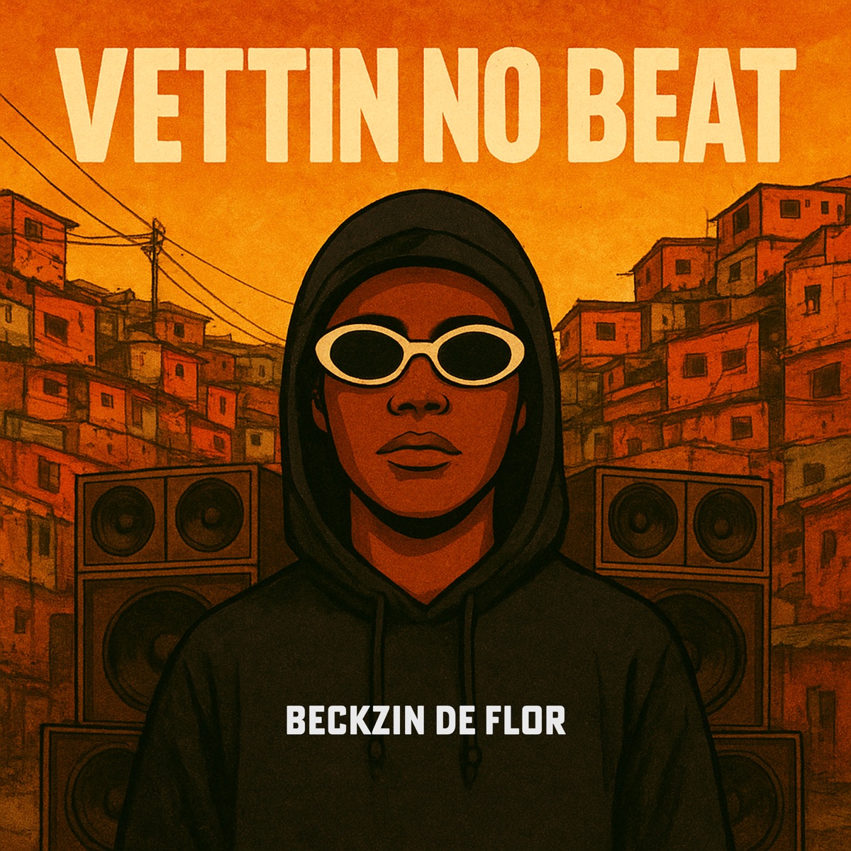Beckzin de Flor - Single by Vettin No Beat & Dj Kastro album cover