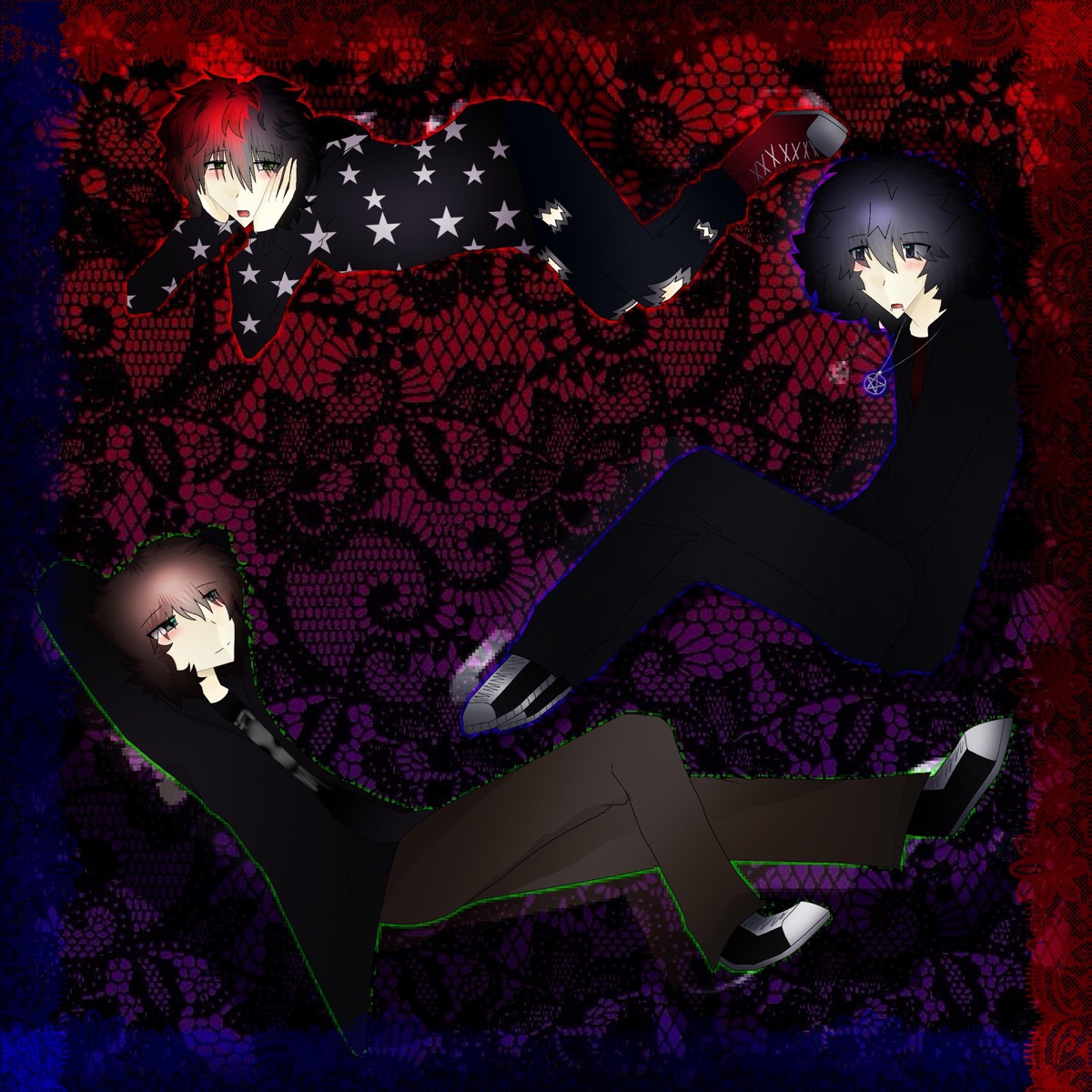 In the motion (feat. wikuro & sss3ido!) - Single by ap47hyc0r3 album cover