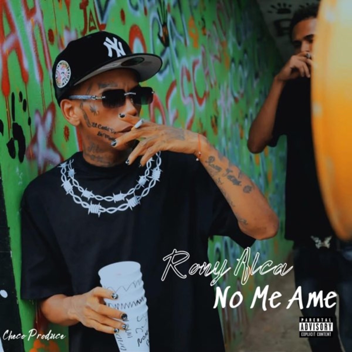 No Me Ame (feat. Checo Produce) - Single by Rony Alca album cover