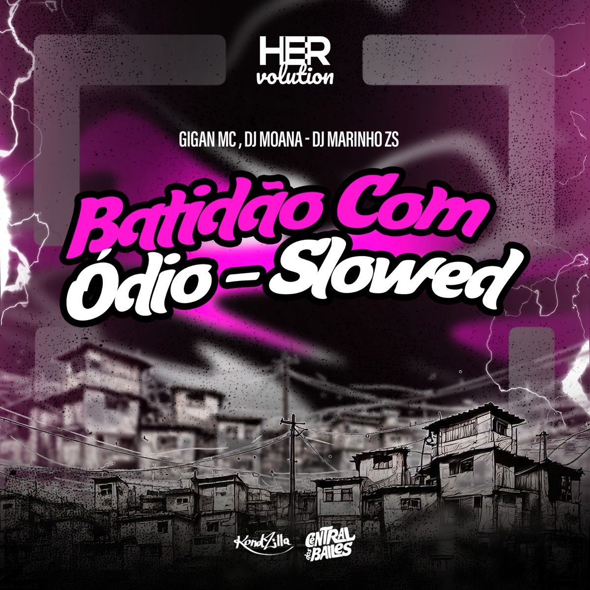 Batidão Com Odio - Slowed - Single by GIGAN MC, DJ Moana & DJ Marinho ZS album cover