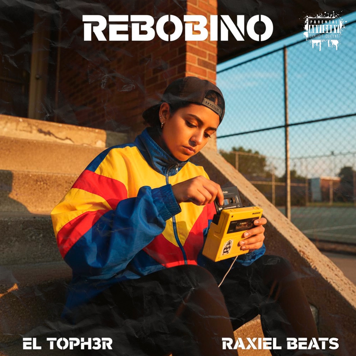 Rebobino - Single by El Toph3r & Raxiel Beats album cover