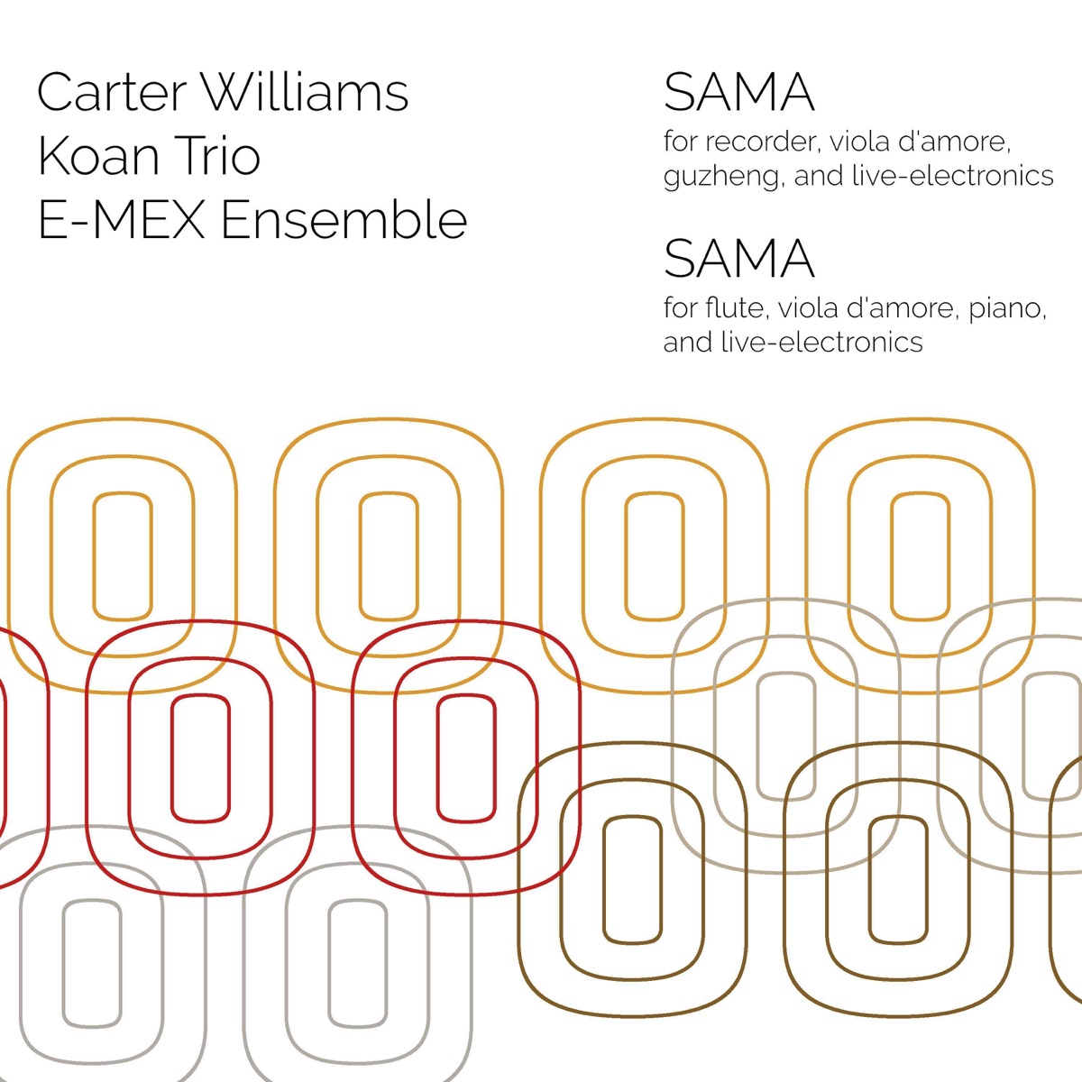 Sama - EP by Lucia Mense, Evelin Degen, Chao-Ming Tung, Martin von der Heydt, Carter Williams, Koan Trio & E-MEX-Ensemble album cover