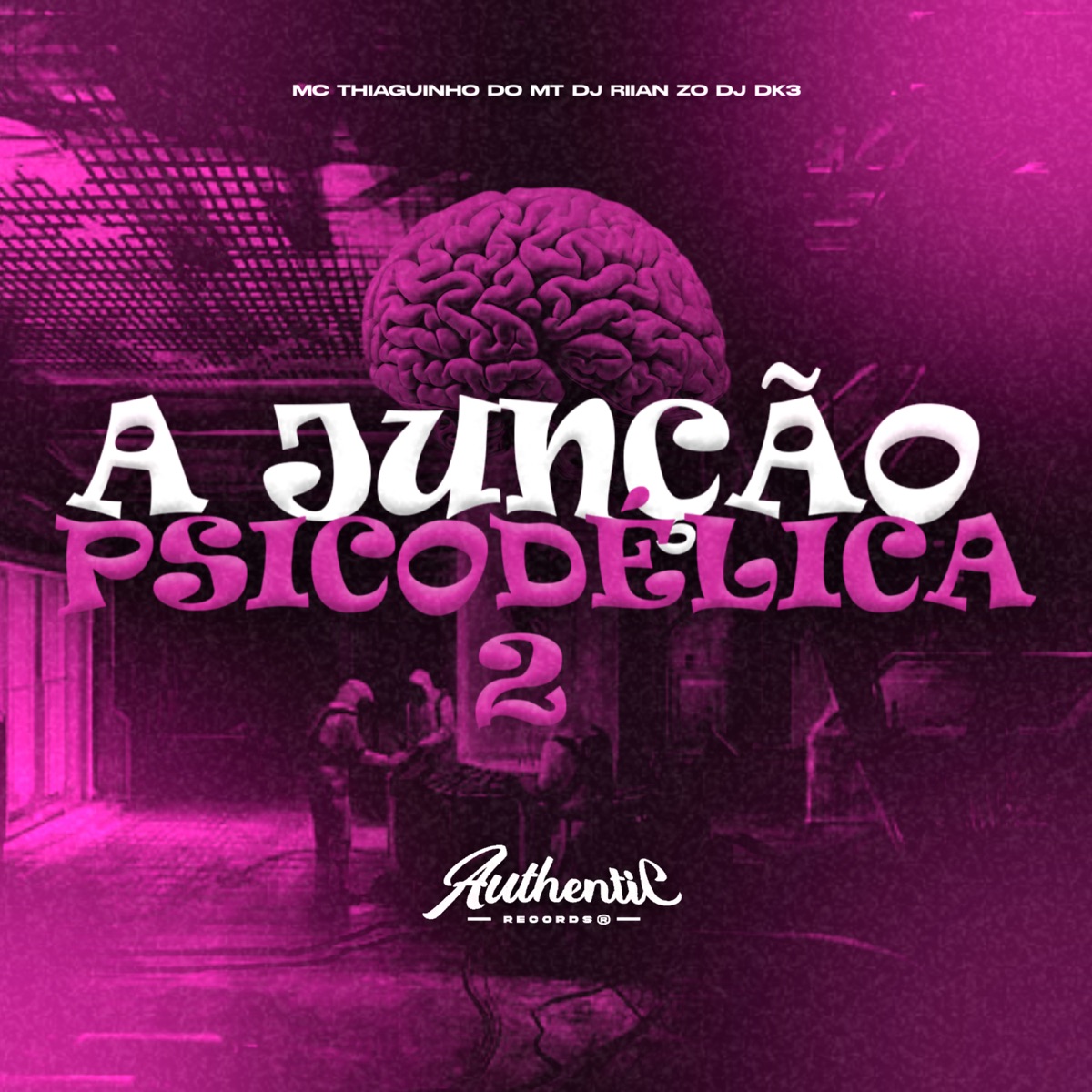 A Junção Psicodélica 2 (feat. MC THIAGUINHO DO MT) - Single by DJ Dk3 & DJ RIIAN ZO album cover