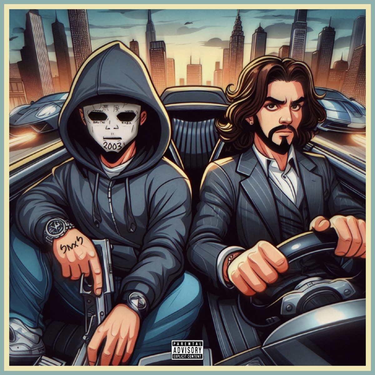 AISH - Single by Rapchari & BRUTAL BABA album cover