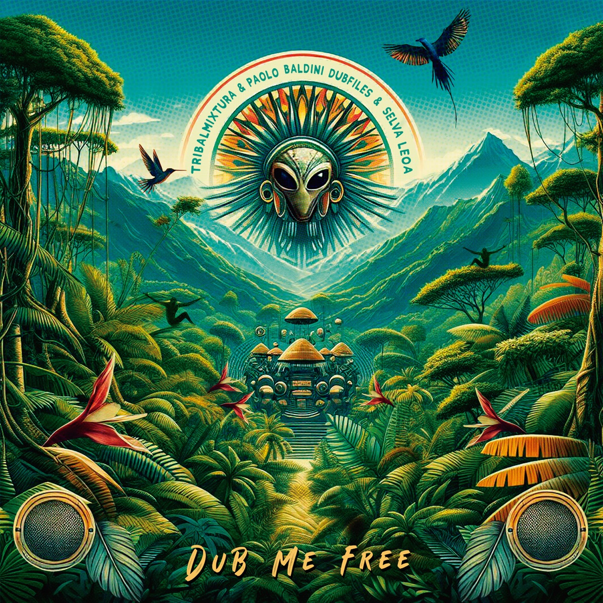 Dub Me Free - Single by TribalMixtura, Paolo Baldini DubFiles & Selva Leoa album cover