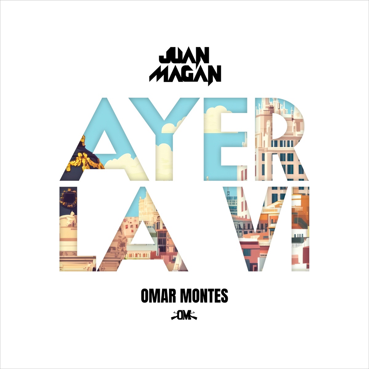 Ayer La Vi (BPA26) - Single by Juan Magán & Omar Montes album cover