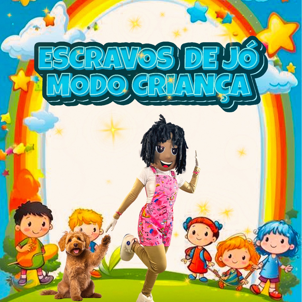 ESCRAVOS DE JÓ MODO CRIANÇA - Single by Lily Kachinhos album cover