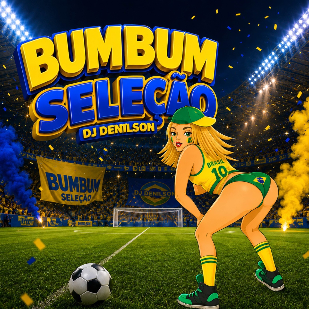 BUMBUM SELEÇÃO - Single by Dj Denilson album cover