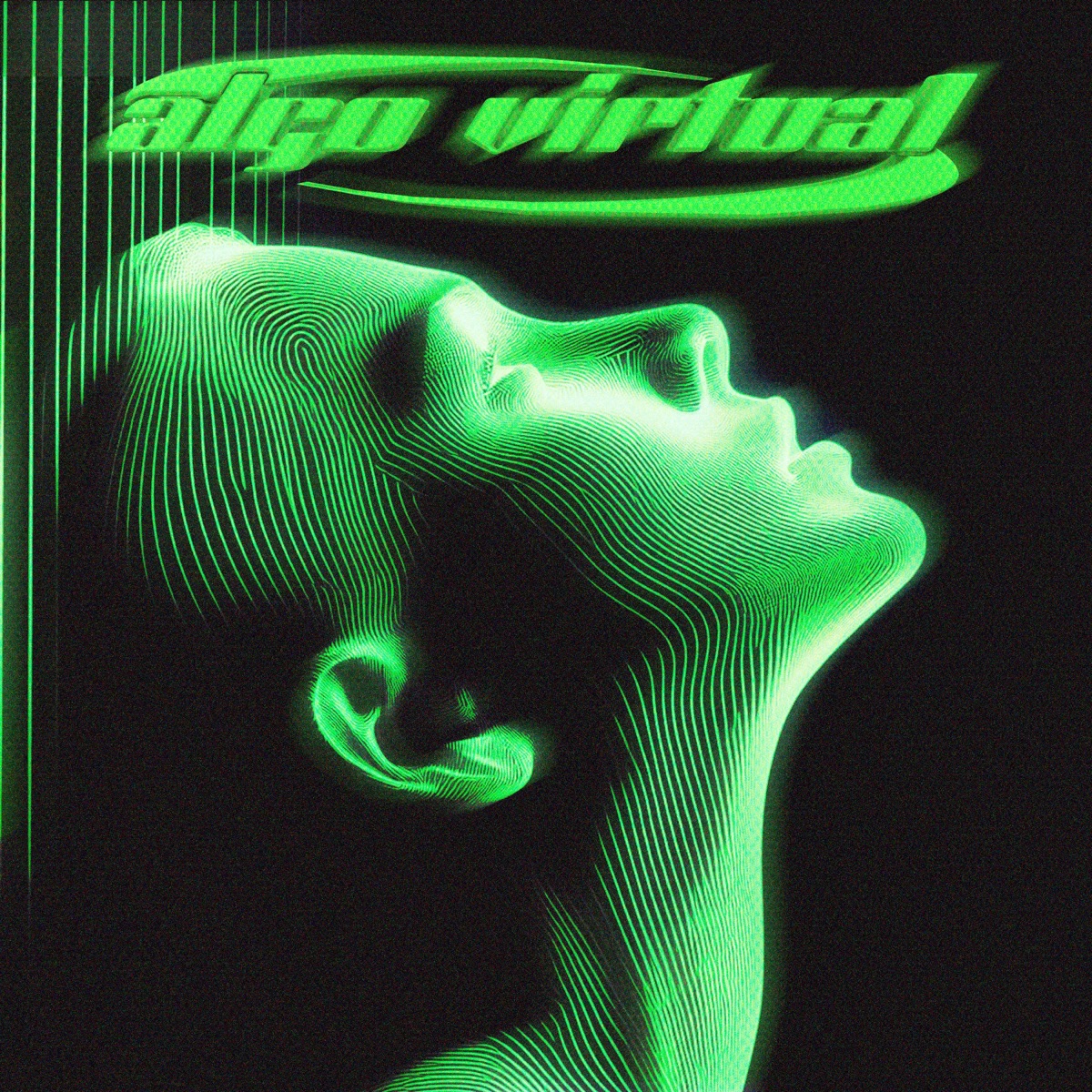Algo Virtual - Single by C. Román & Arian El Especialista album cover