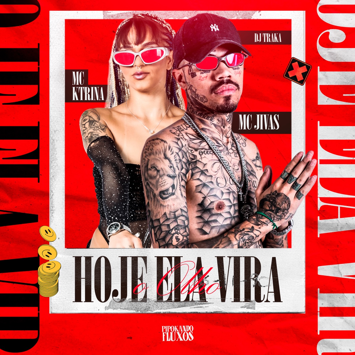 Hoje Ela Vira o Olho - Single by MC KTRINA & MC Jivas album cover